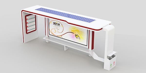 让城市更加美丽的简约时尚候车亭 让城市更加美丽的简约时尚候车亭